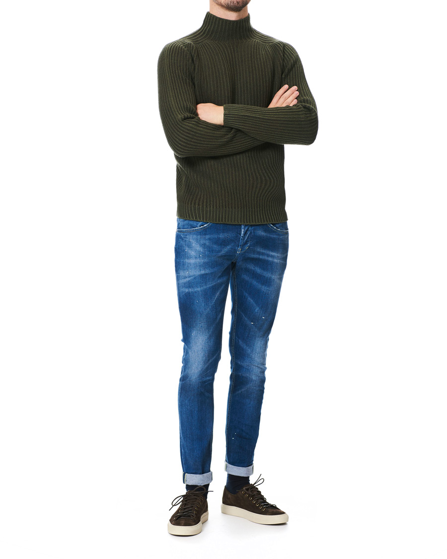 Herre | Jeans | Dondup | George Color Splash Jeans Blue