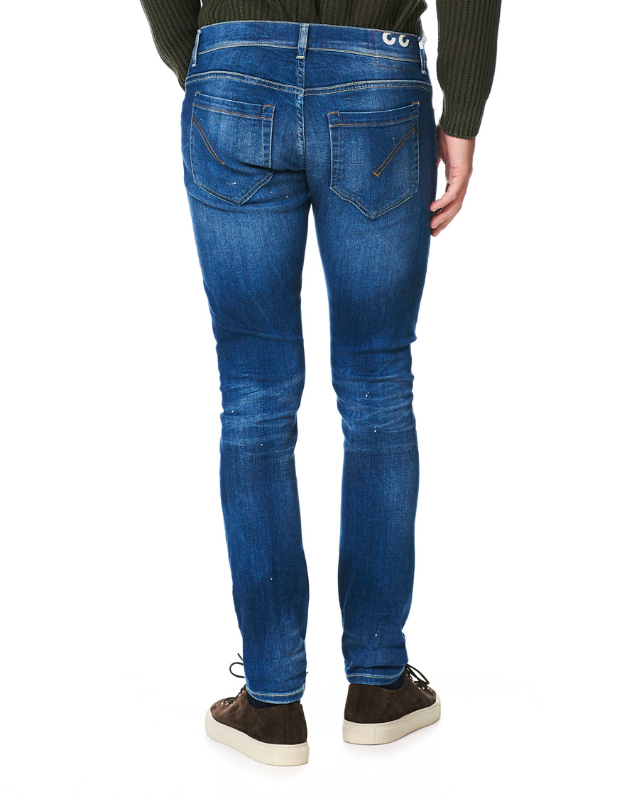 Herre | Jeans | Dondup | George Color Splash Jeans Blue