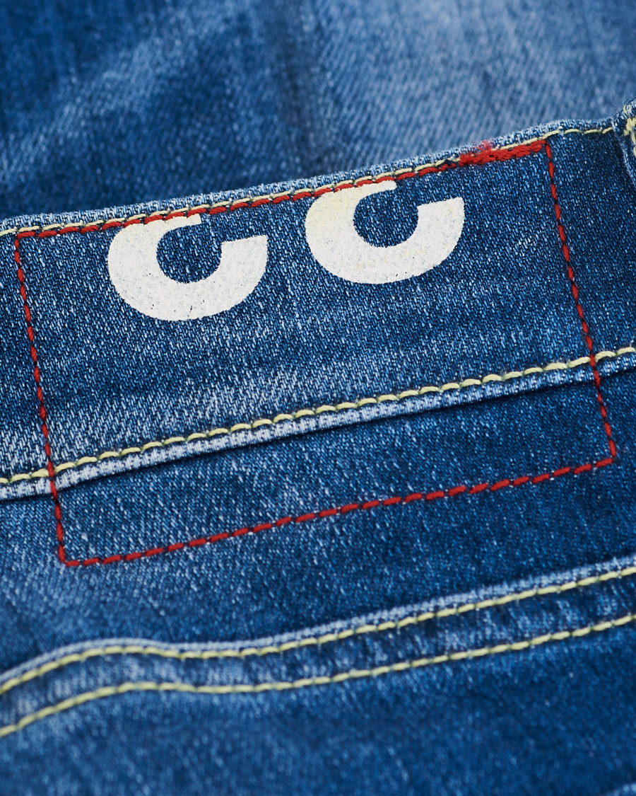 Herre | Jeans | Dondup | George Color Splash Jeans Blue