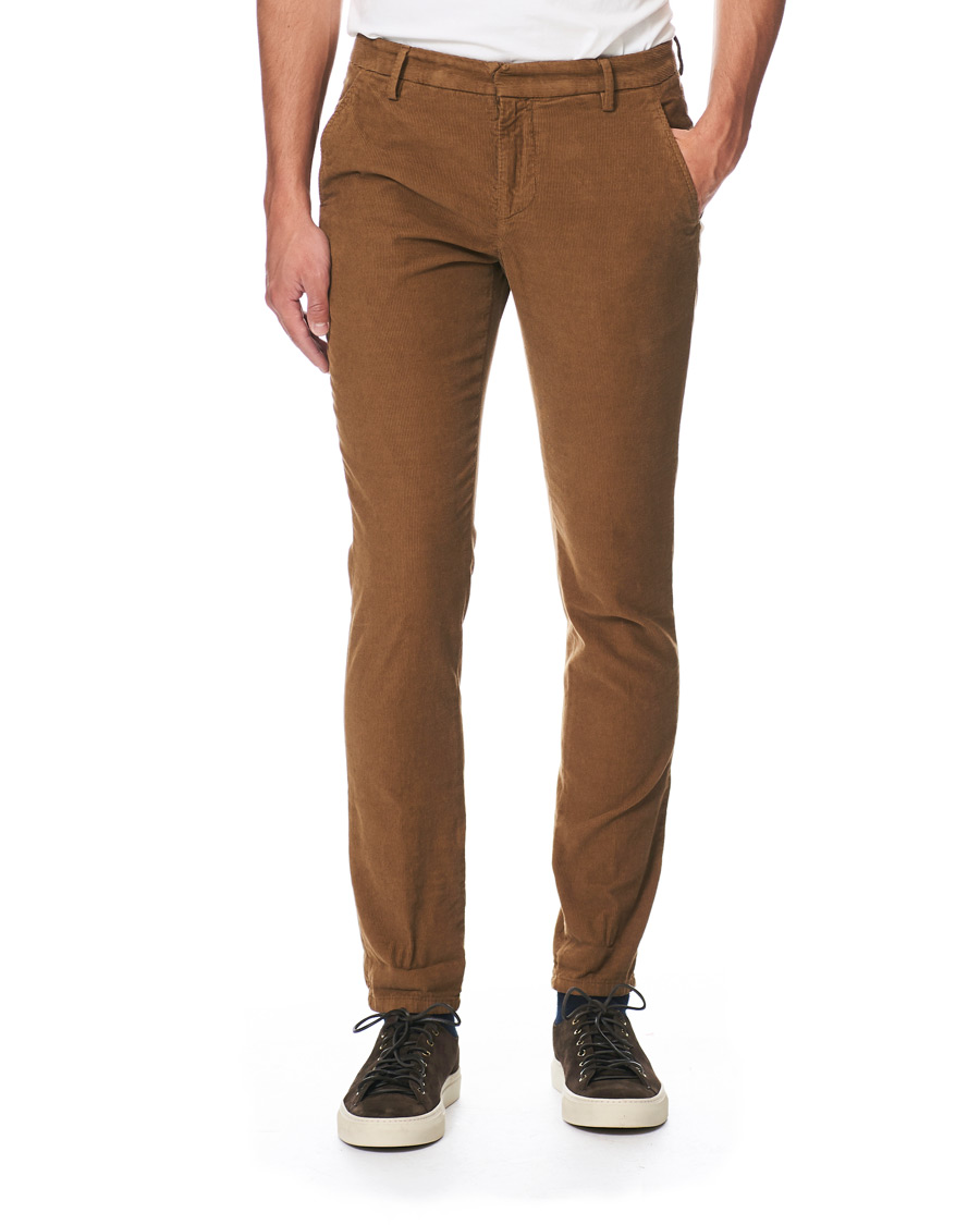 Herre | Bukser | Dondup | Gaubert Corduroy Chinos Brown