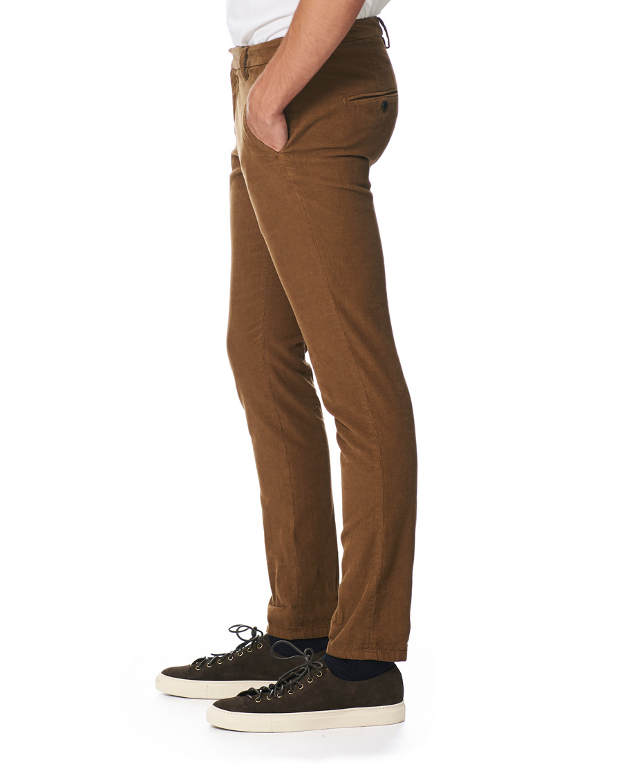 Herre | Bukser | Dondup | Gaubert Corduroy Chinos Brown