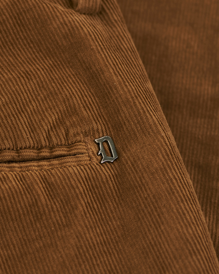 Herre | Bukser | Dondup | Gaubert Corduroy Chinos Brown