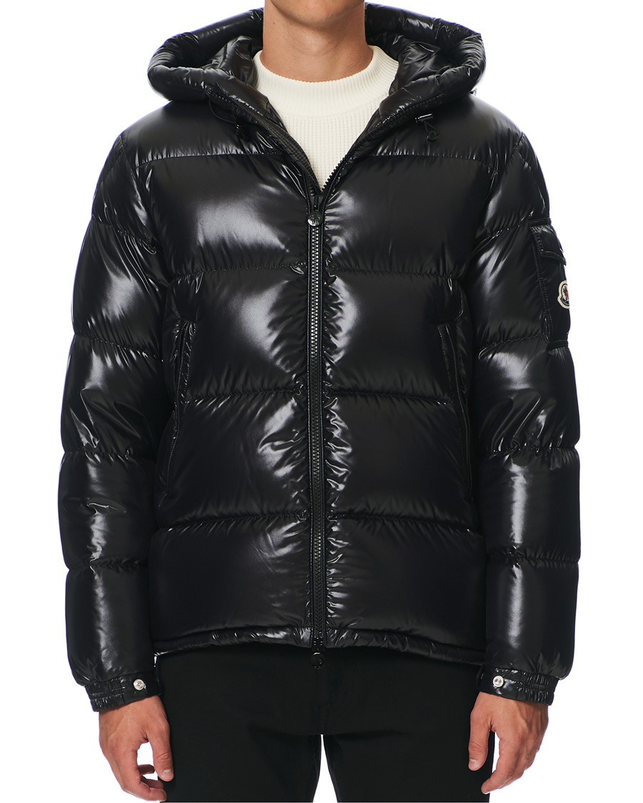 Herre | Jakker | Moncler | Ecrins Gloss Down Jacket Black