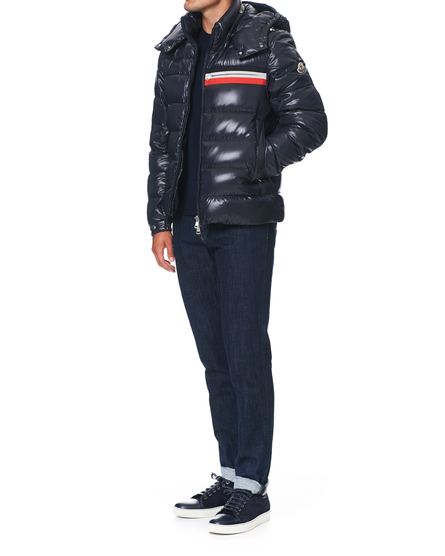 Herre | Jakker | Moncler | Mounier Hooded Down Jacket Navy