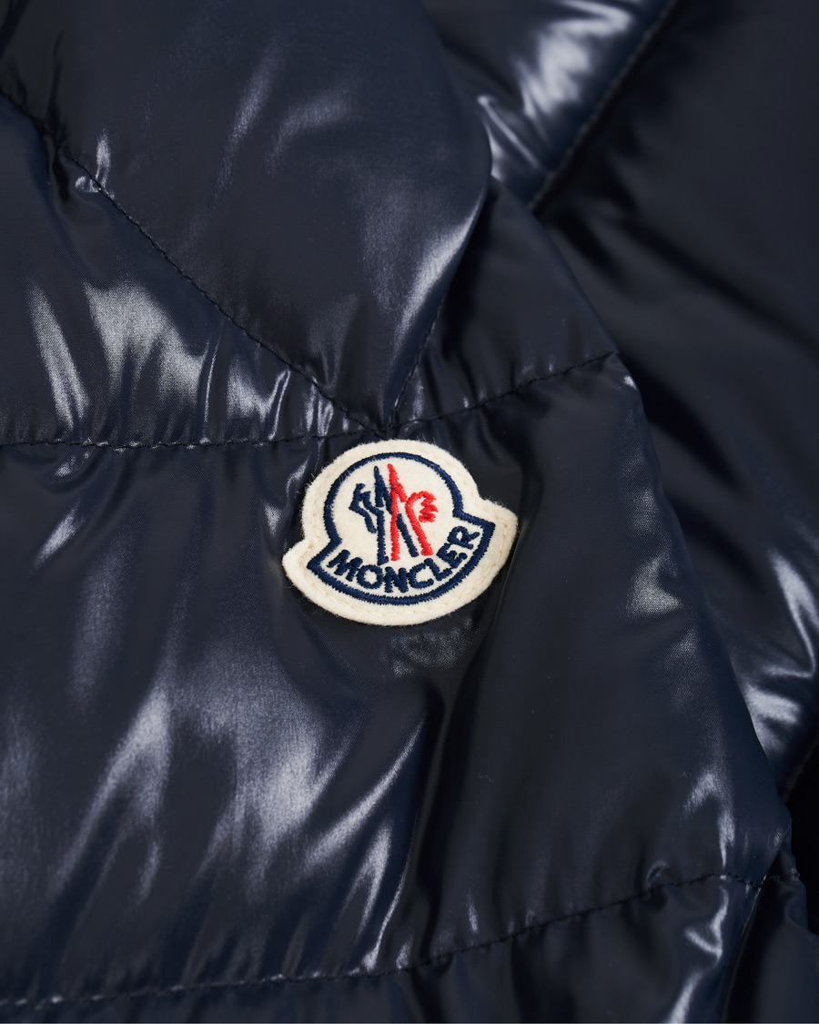 Herre | Jakker | Moncler | Mounier Hooded Down Jacket Navy