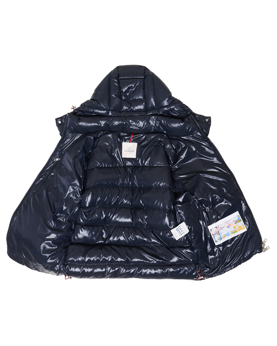 Herre | Jakker | Moncler | Mounier Hooded Down Jacket Navy