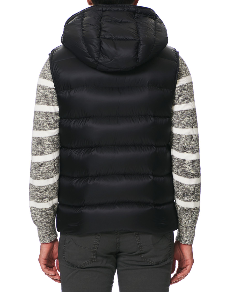 Herre | Jakker | Moncler | Vanoise Hooded Down Gilet Black
