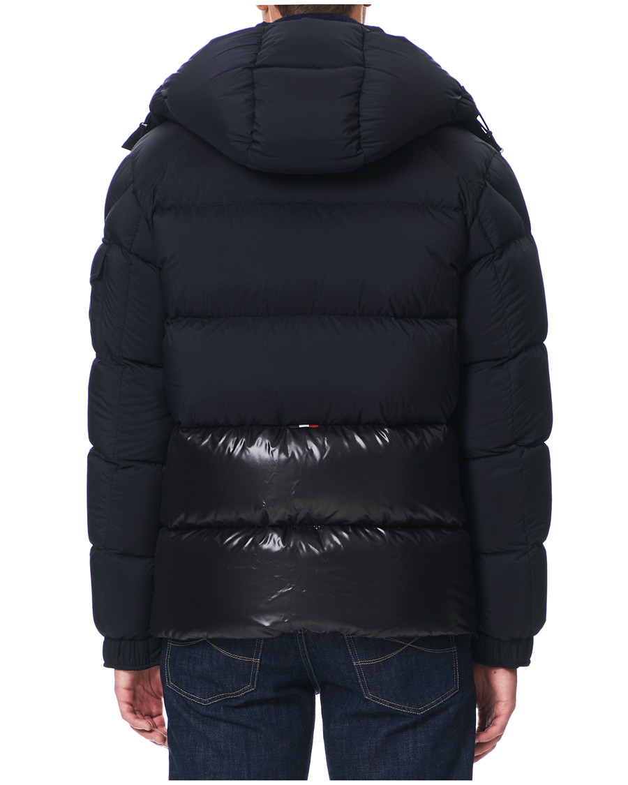 Herre | Jakker | Moncler | Maures Logo Down Jacket Navy