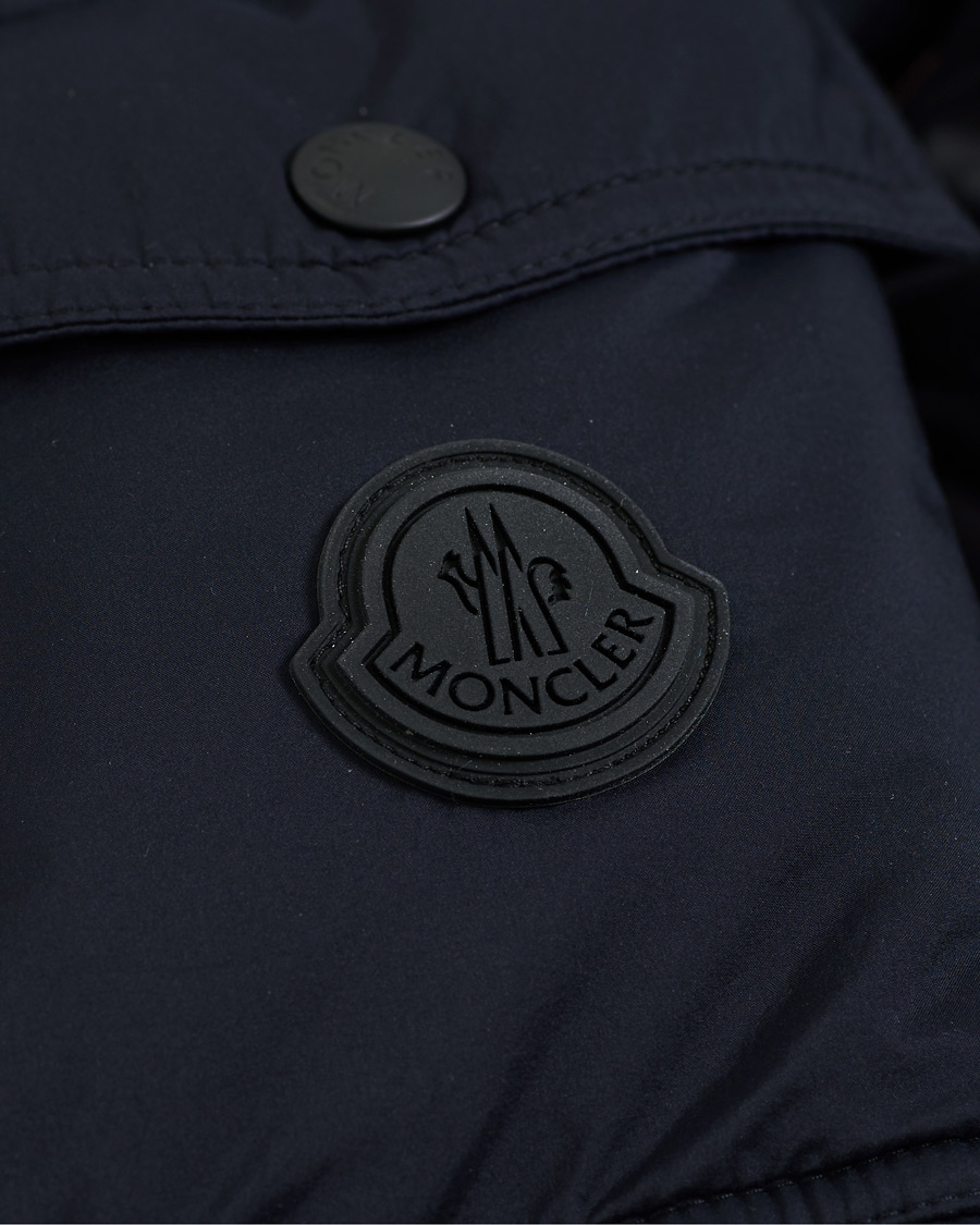Herre | Jakker | Moncler | Maures Logo Down Jacket Navy