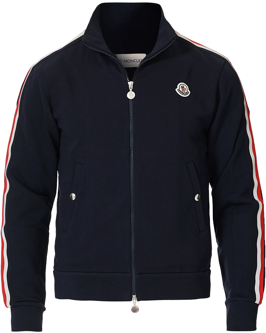 Herre | Trøjer | Moncler | Full Zip Sweater Navy