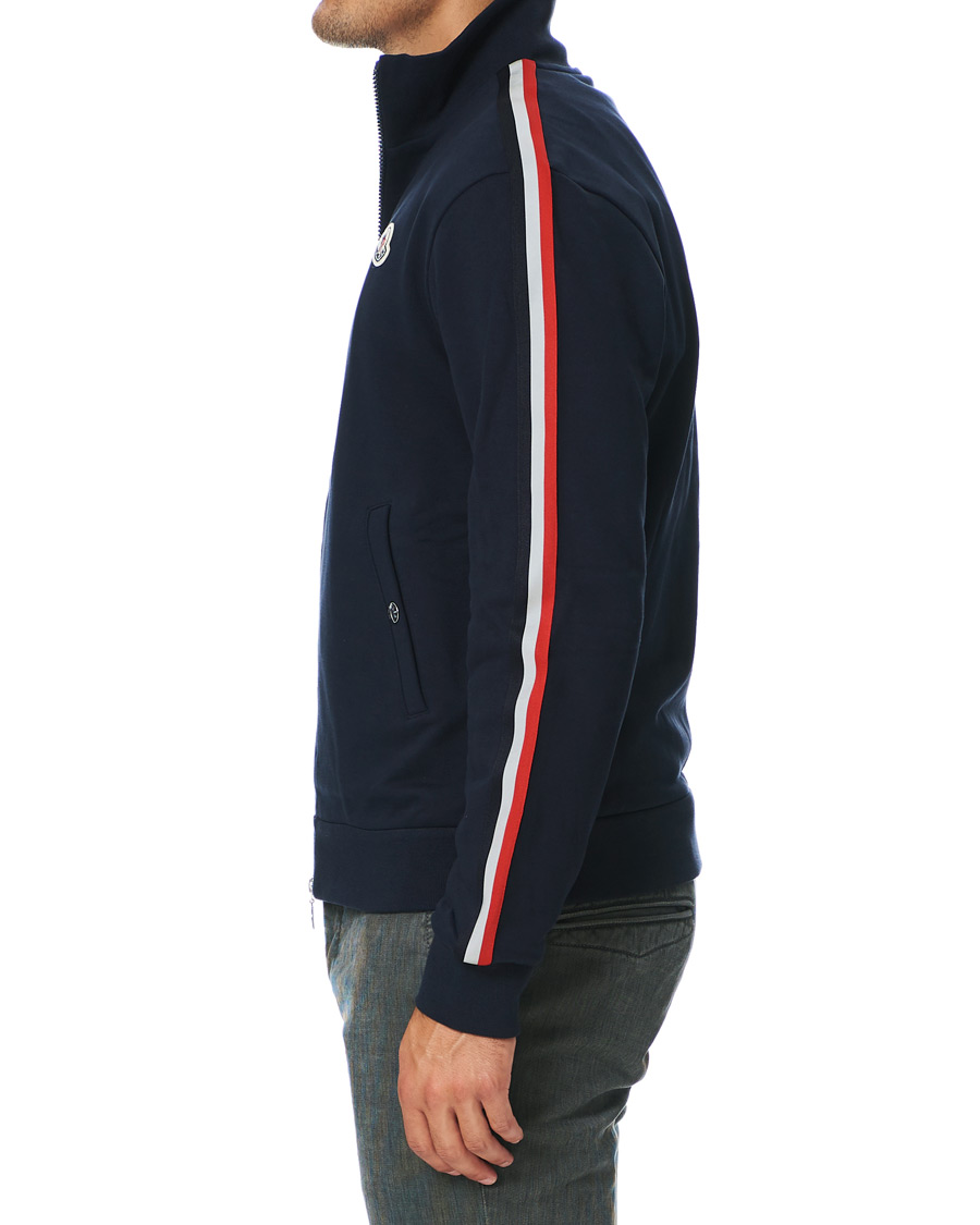 Herre | Trøjer | Moncler | Full Zip Sweater Navy