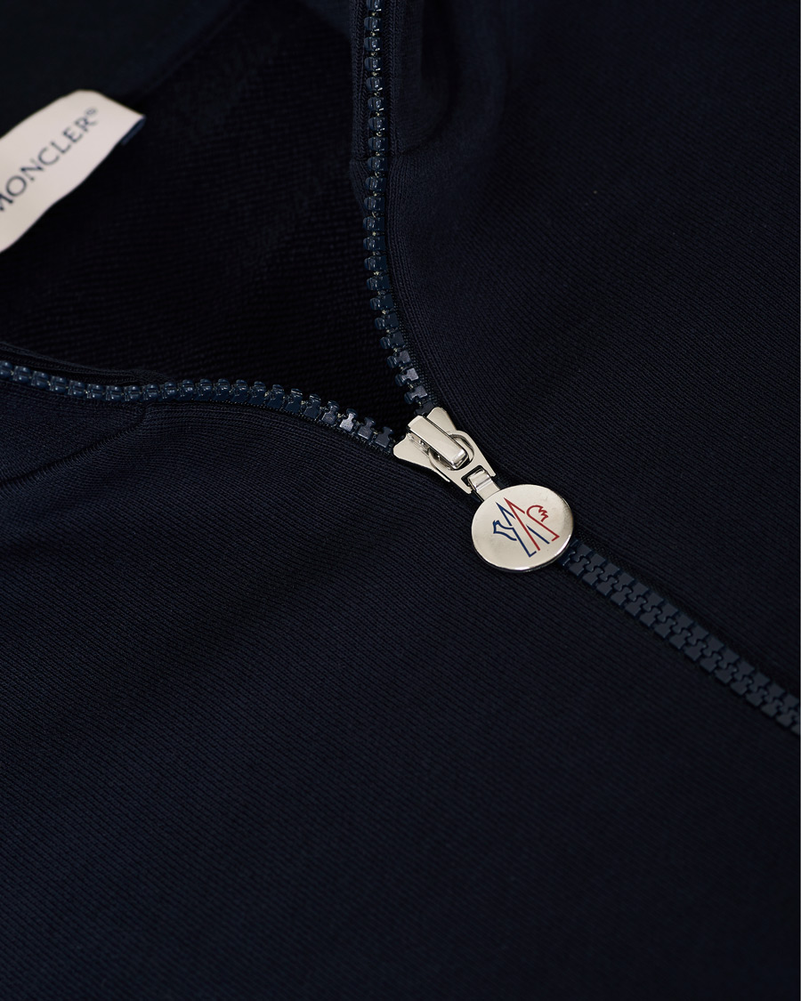 Herre | Trøjer | Moncler | Full Zip Sweater Navy