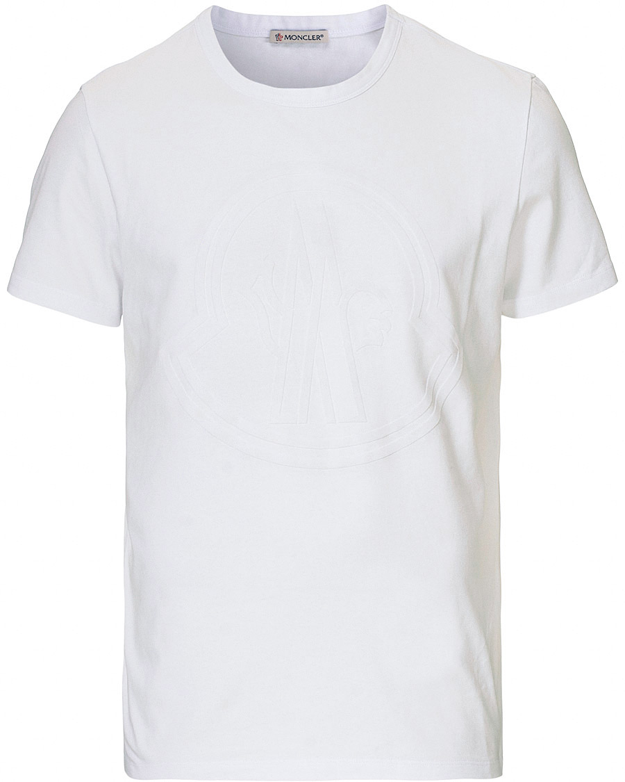 Herre | T-Shirts | Moncler | M Logo T-shirt White