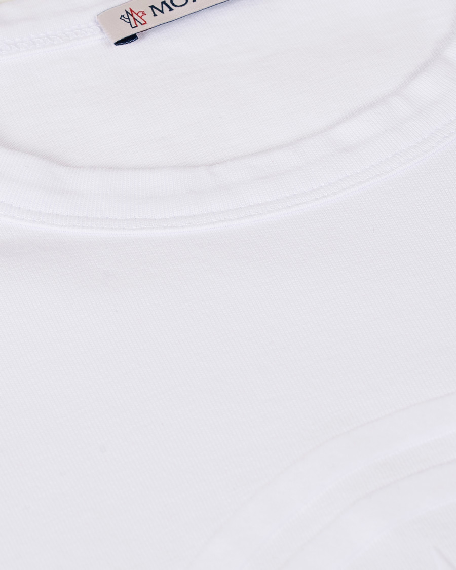 Herre | T-Shirts | Moncler | M Logo T-shirt White