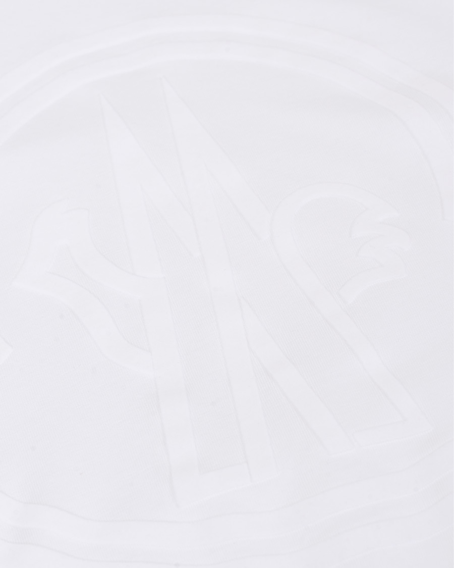 Herre | T-Shirts | Moncler | M Logo T-shirt White
