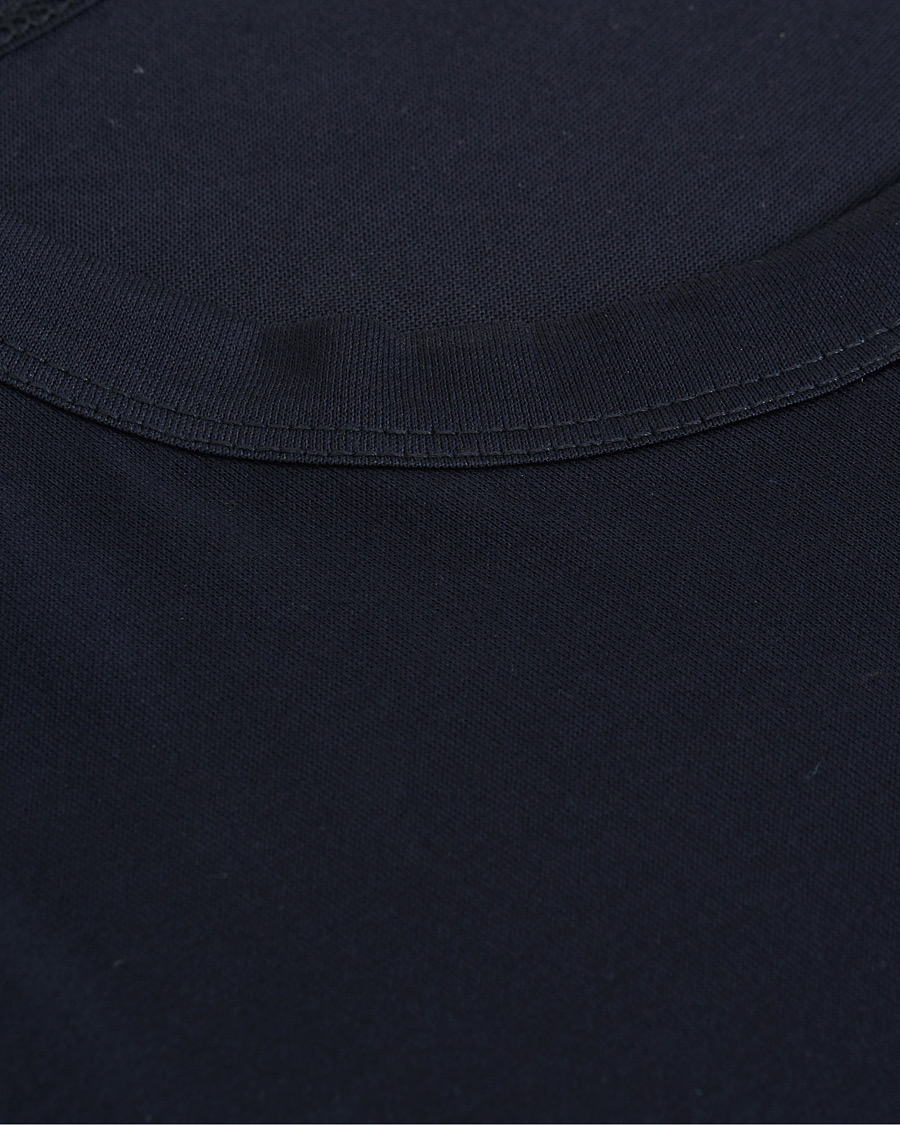 Herre | T-Shirts | Moncler | Patch Logo T-shirt Navy