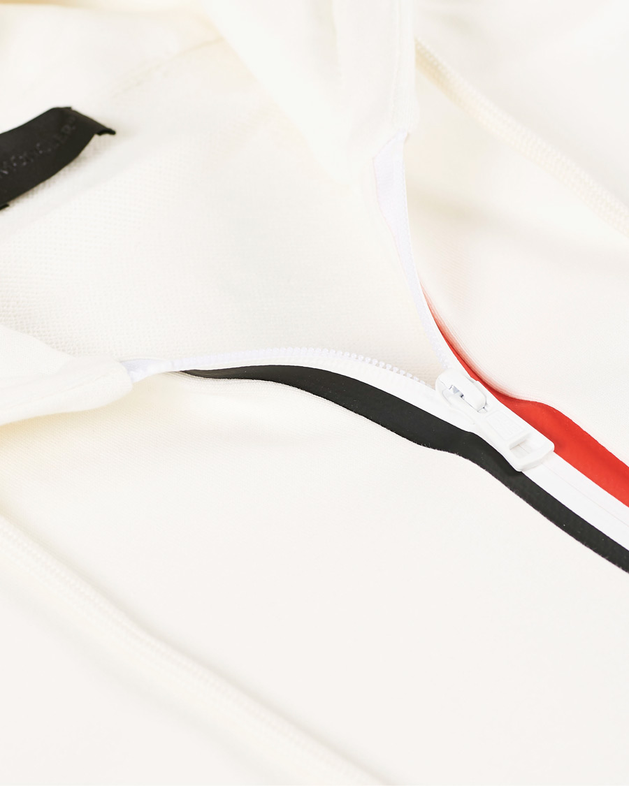 Herre | Trøjer | Moncler | Stripe Sweat Hoodie White