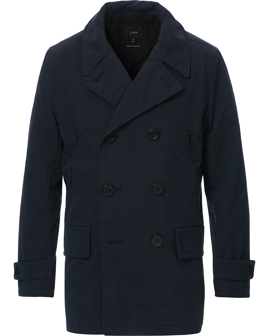 Herre | Jakker | J.Crew | Fulton Peacoat Midnight Navy
