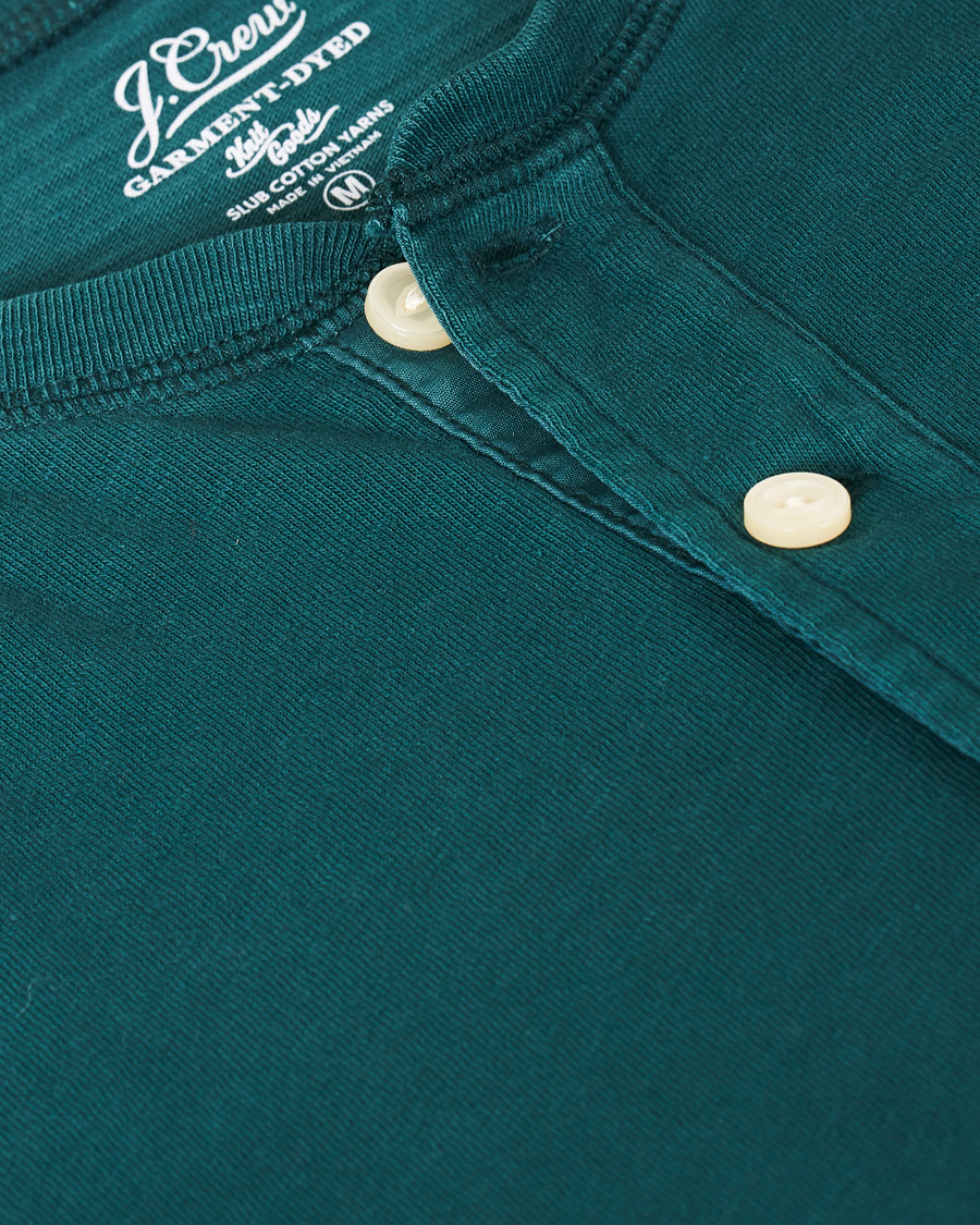 Herre | Trøjer | J.Crew | Garment Dyed Henley Old Forest