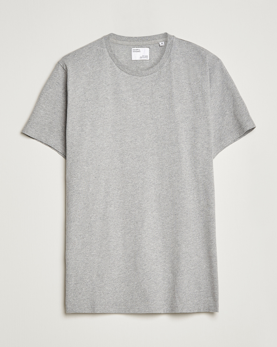 Herre |  | Colorful Standard | Classic Organic T-Shirt Heather Grey