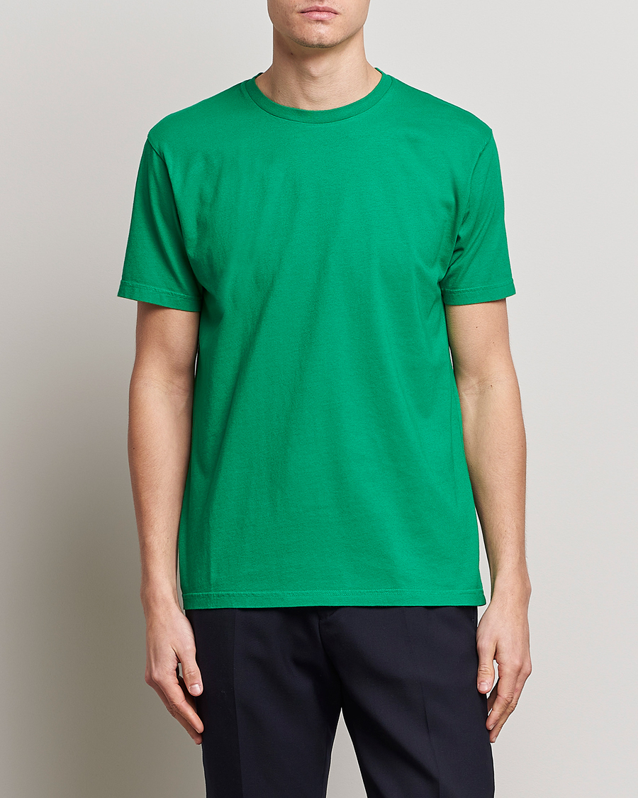 Herre | Kortærmede t-shirts | Colorful Standard | Classic Organic T-Shirt Kelly Green