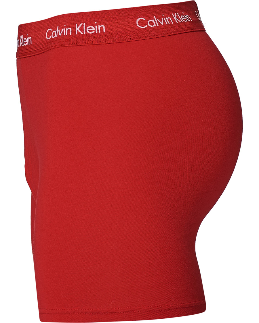 Herre | Undertøj | Calvin Klein | Cotton Stretch 3-Pack Boxer Breif Navy/Wine/Red