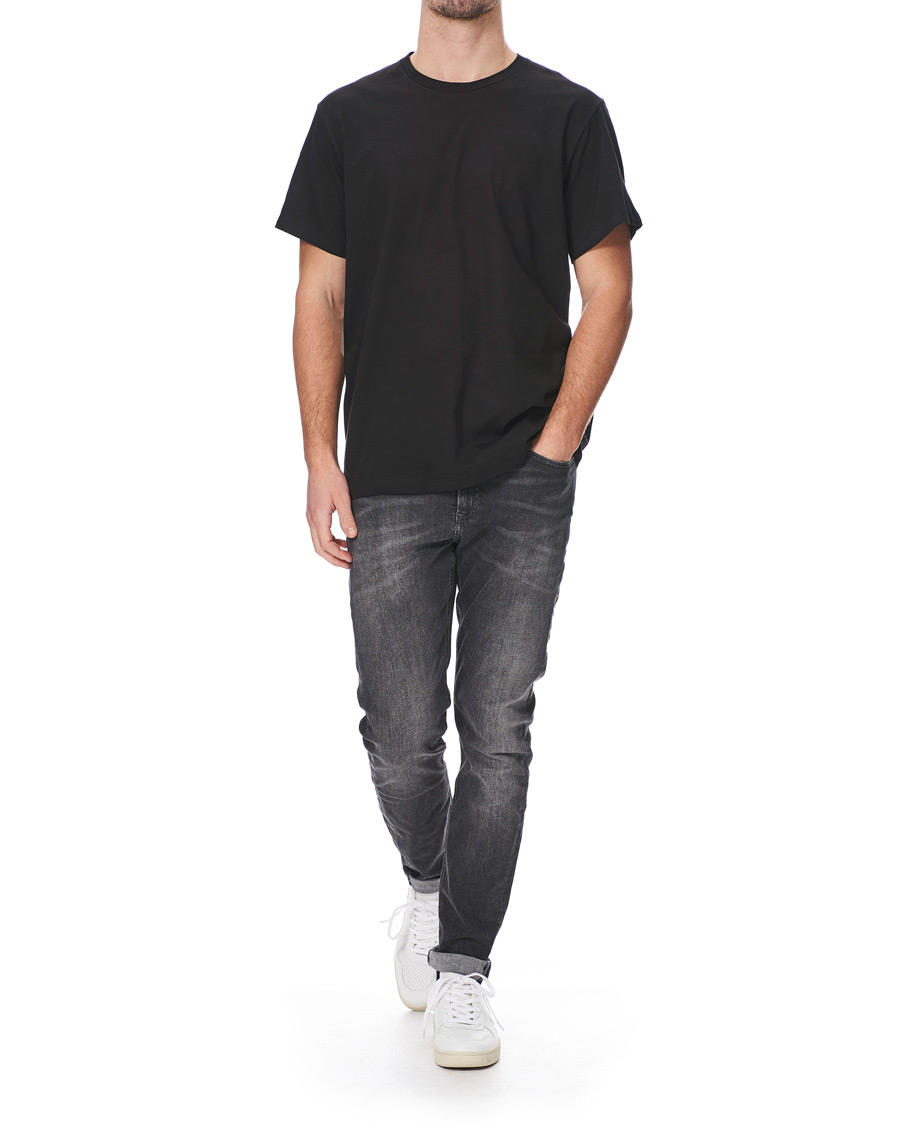 Herre | T-Shirts | Calvin Klein | Cotton Crew Neck Tee 3-Pack Black/White/Grey