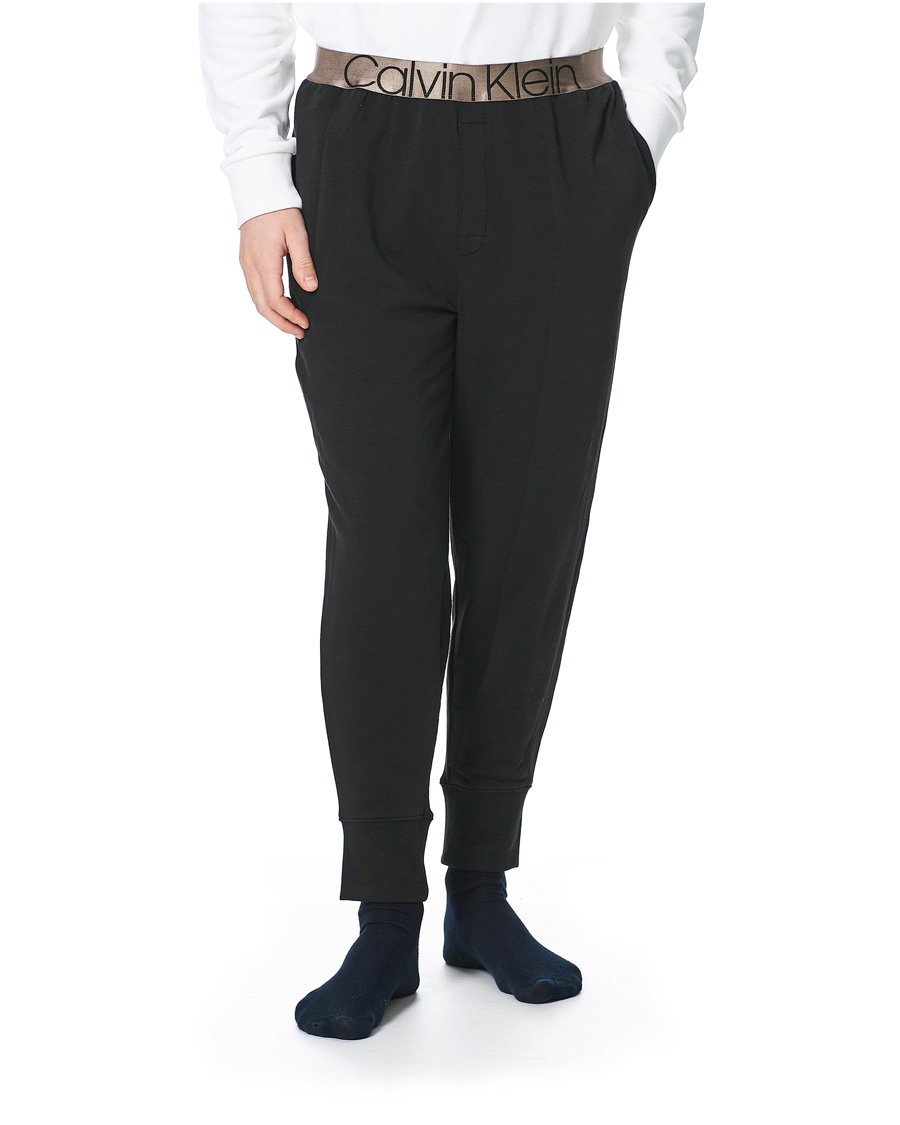 Herre | Calvin Klein Cotton Jogger Black | Calvin Klein | Cotton Jogger Black