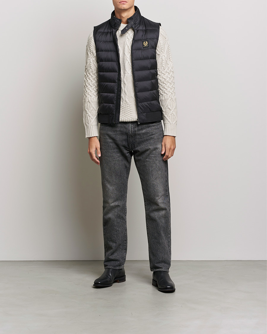 Herre | Veste | Belstaff | Circuit Padded Gilet Black
