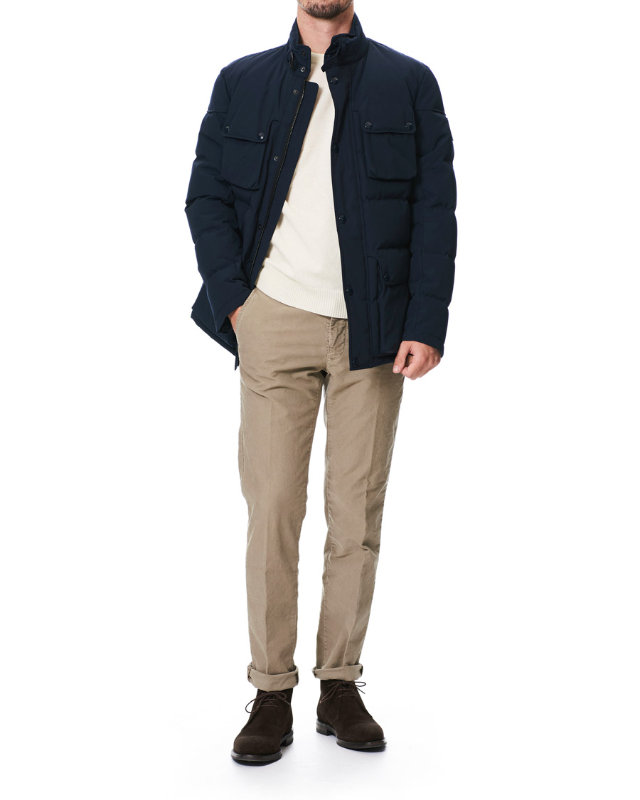 Herre | Jakker | Belstaff | Mountain 2.0 Down Jacket Dark ink