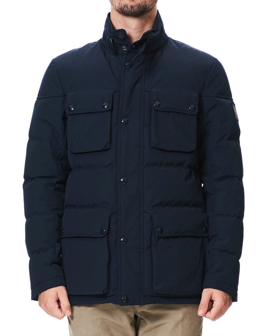 Herre | Jakker | Belstaff | Mountain 2.0 Down Jacket Dark ink
