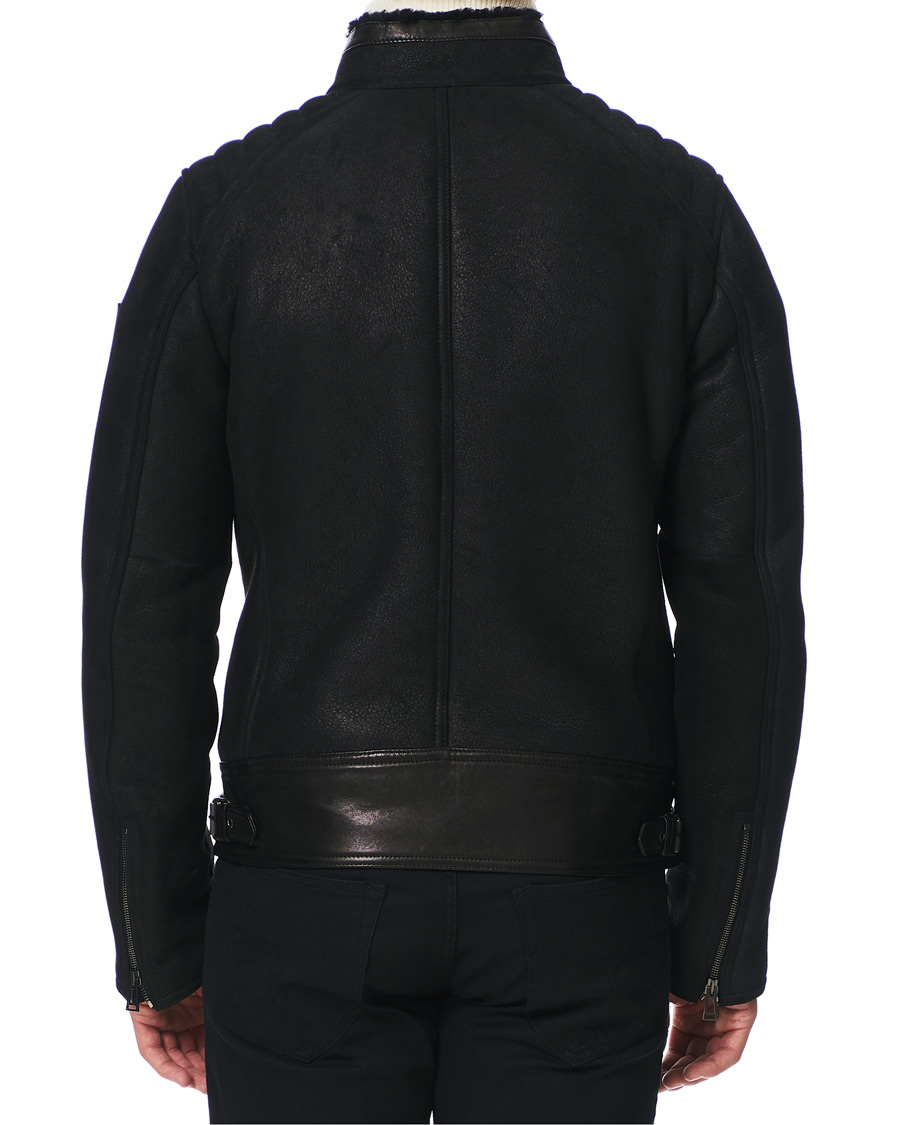 Herre | Jakker | Belstaff | Westlake 2.0 Sherling Leather Jacket Black