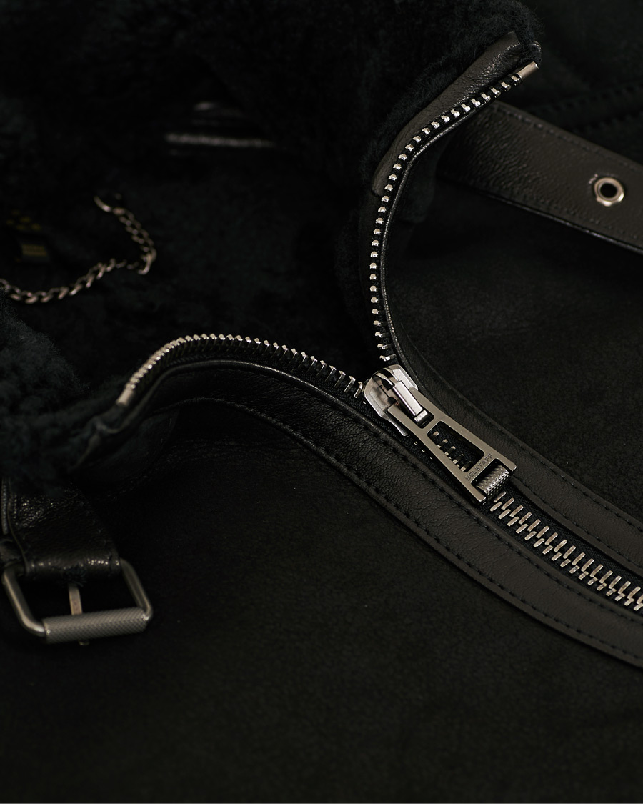 Herre | Jakker | Belstaff | Westlake 2.0 Sherling Leather Jacket Black