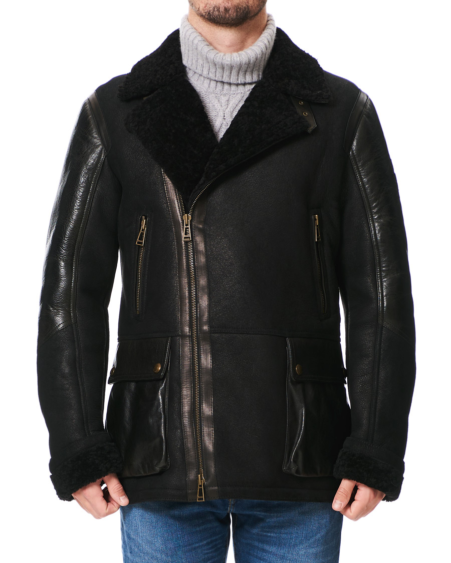 Herre | Jakker | Belstaff | Dennison Leather Jacket Black
