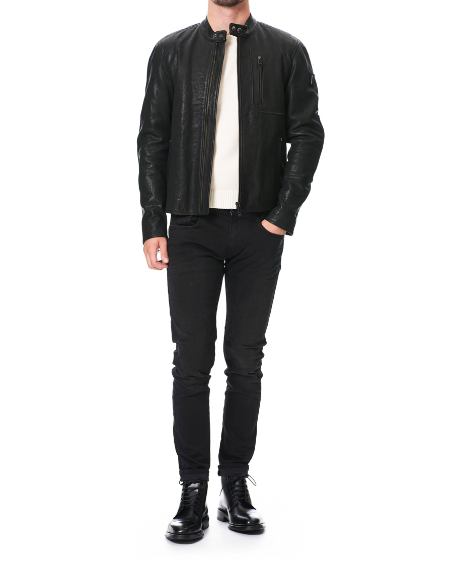 Herre | Jakker | Belstaff | Long Way Up Montana Leather Jacket Black
