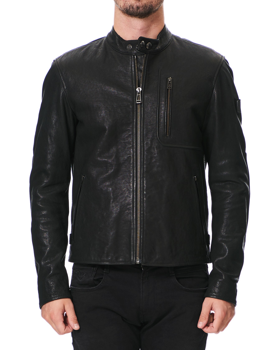 Herre | Jakker | Belstaff | Long Way Up Montana Leather Jacket Black