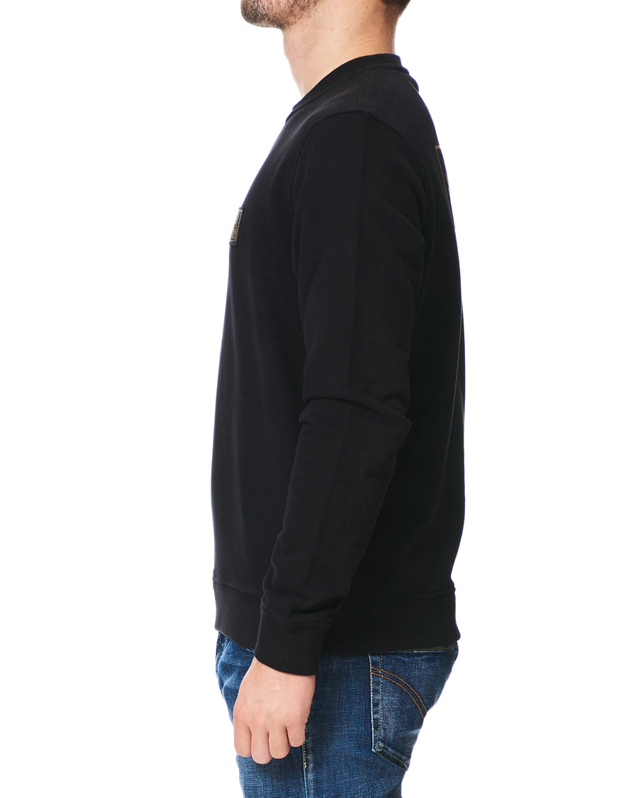Herre | Trøjer | Belstaff | Long Way Up Crew Neck Sweatshirt Black