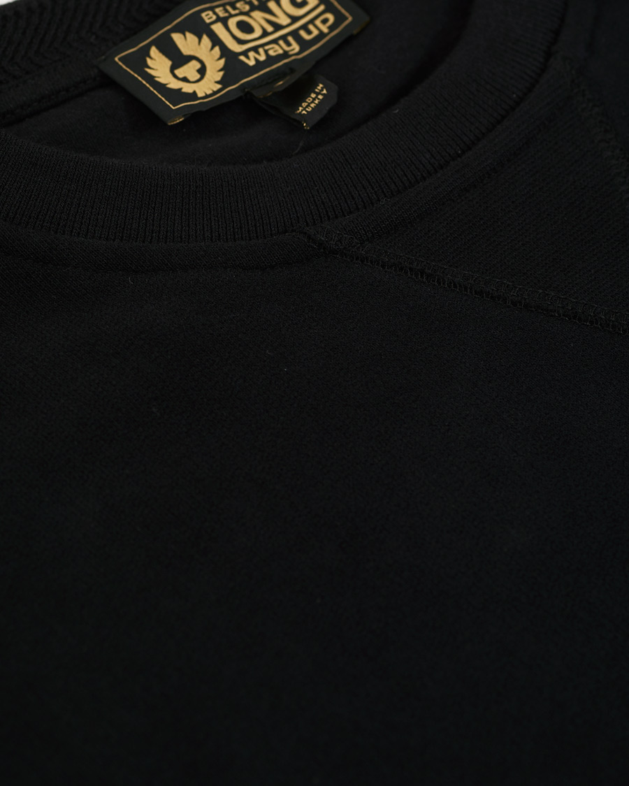 Herre | Trøjer | Belstaff | Long Way Up Crew Neck Sweatshirt Black