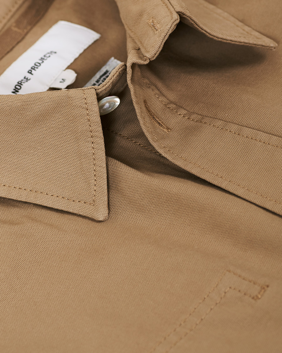 Herre | Skjorter | Norse Projects | Thorsten Canvas Overshirt Utility Khaki