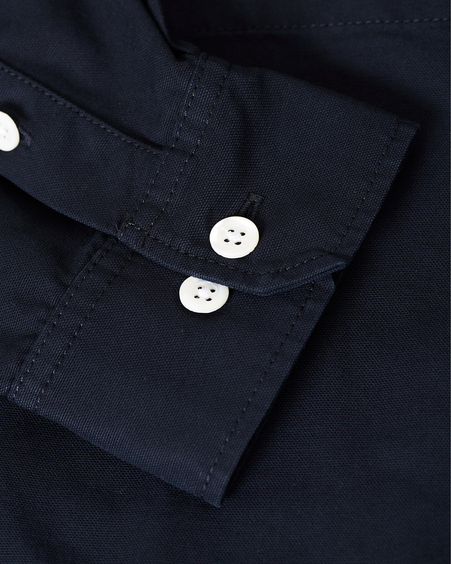 Herre | Skjorter | Norse Projects | Thorsten Canvas Overshirt Dark Navy
