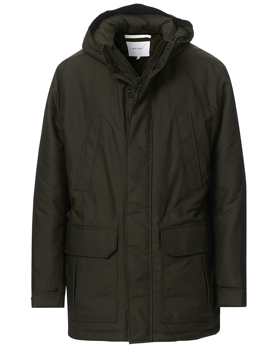 Herre | Jakker | Norse Projects | Stavanger EcoNyl Parka Beech Green