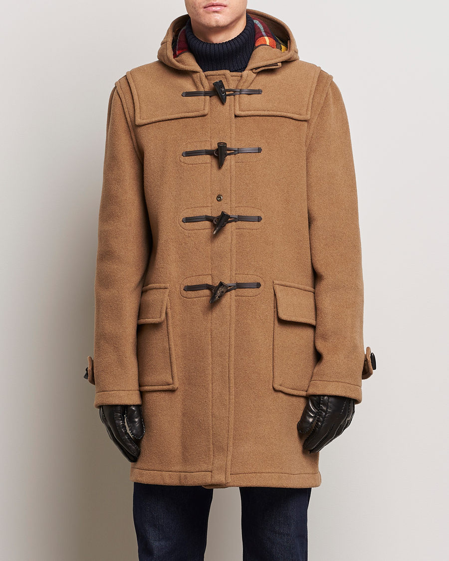 Herre | Duffle coats | Gloverall | Morris Duffle Coat Camel/Buchanan