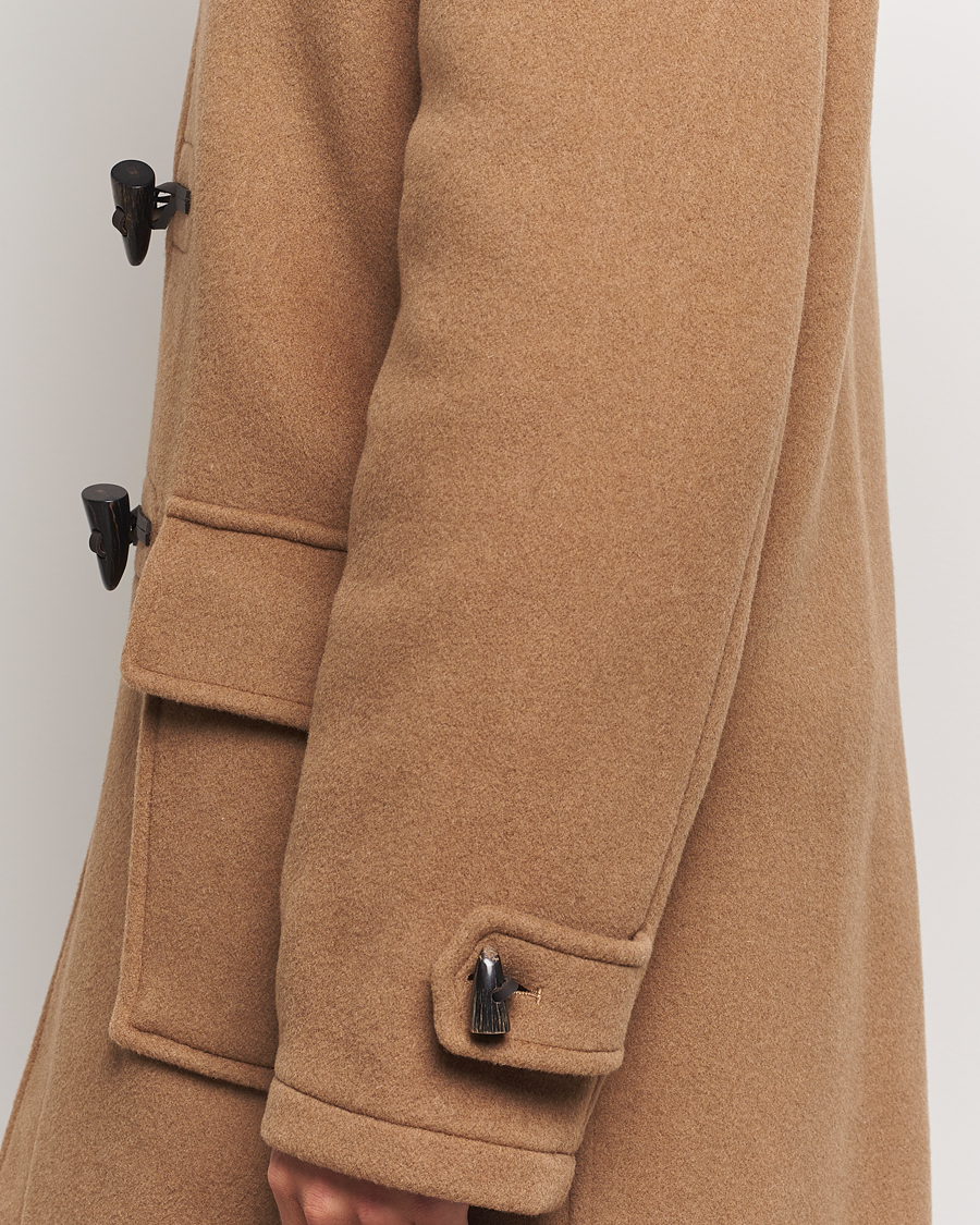 Herre | Jakker | Gloverall | Morris Duffle Coat Camel/Buchanan
