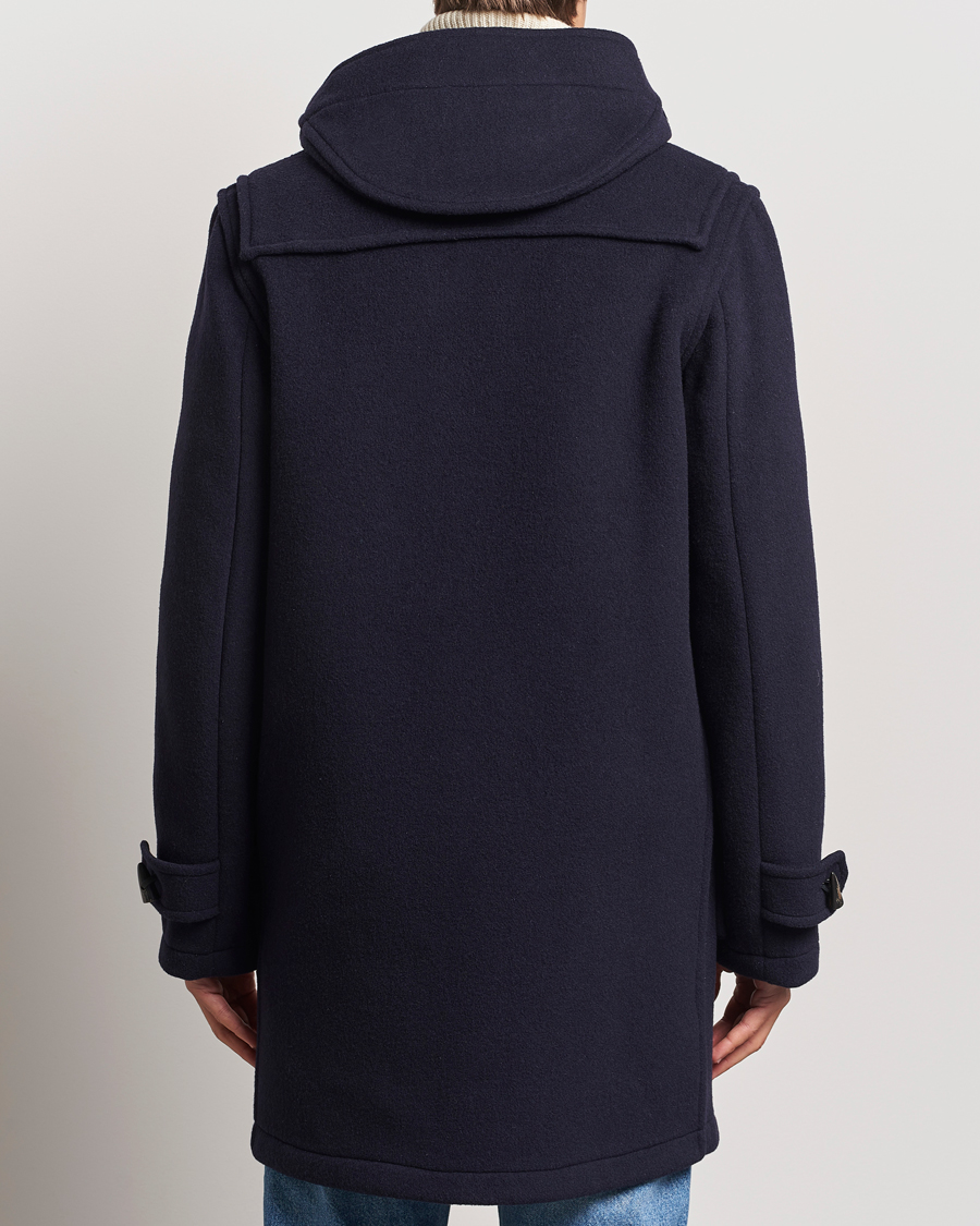 Herre | Jakker | Gloverall | Morris Duffle Coat Navy/Dress Gordon