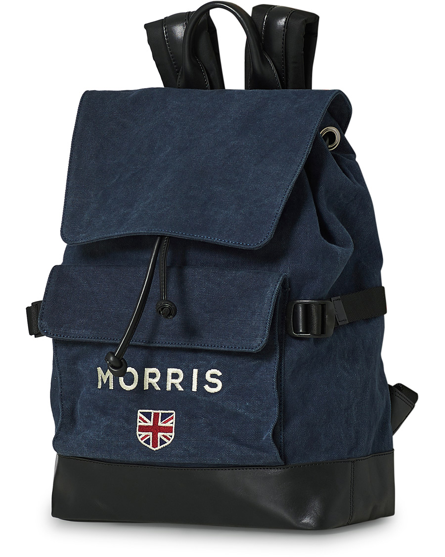 Herre | Morris Chap Backpack Navy/Black | Morris | Chap Backpack Navy/Black