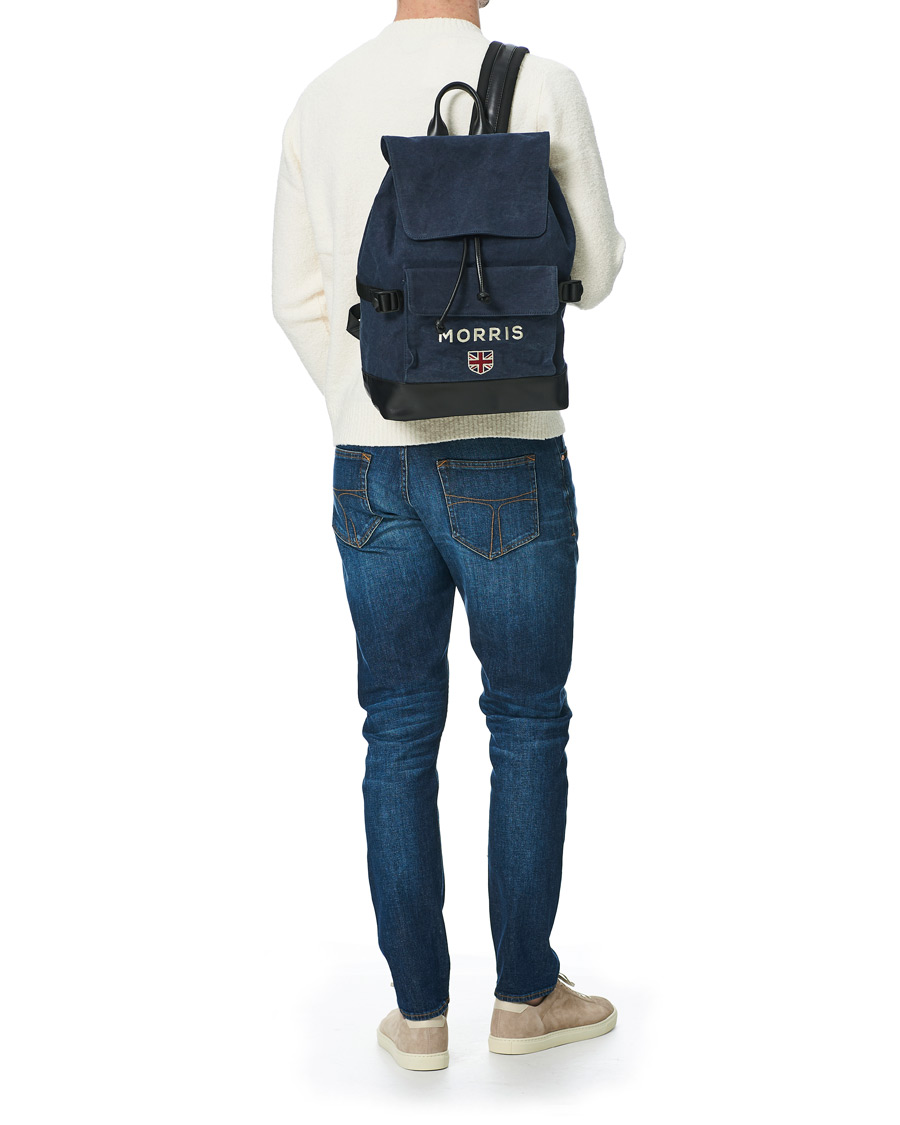 Herre | Morris Chap Backpack Navy/Black | Morris | Chap Backpack Navy/Black