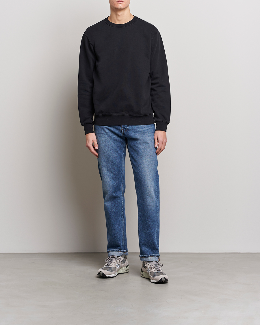 Herre | Trøjer | Colorful Standard | Classic Organic Crew Neck Sweat Deep Black