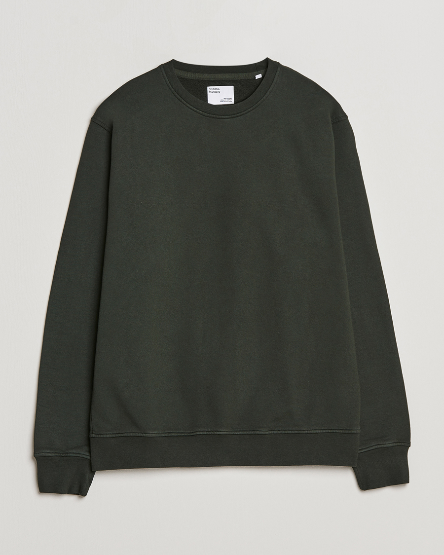 Herre | Gaver til særlige lejligheder | Colorful Standard | Classic Organic Crew Neck Sweat Hunter Green