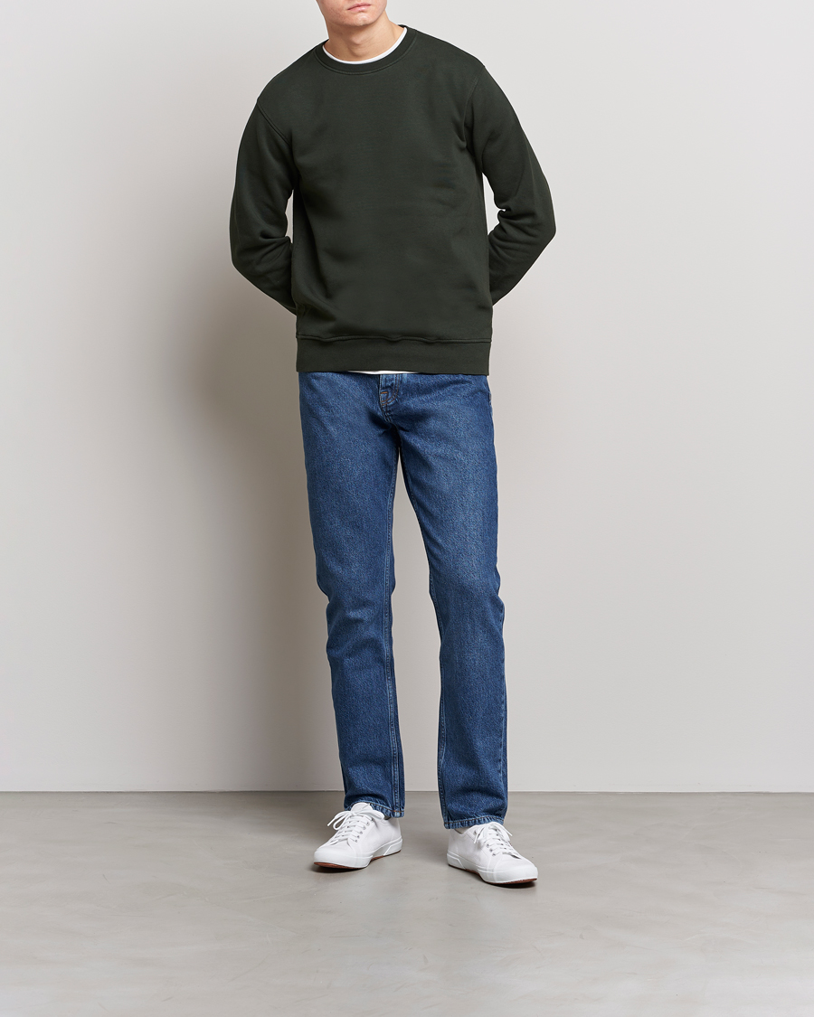Herre | Trøjer | Colorful Standard | Classic Organic Crew Neck Sweat Hunter Green
