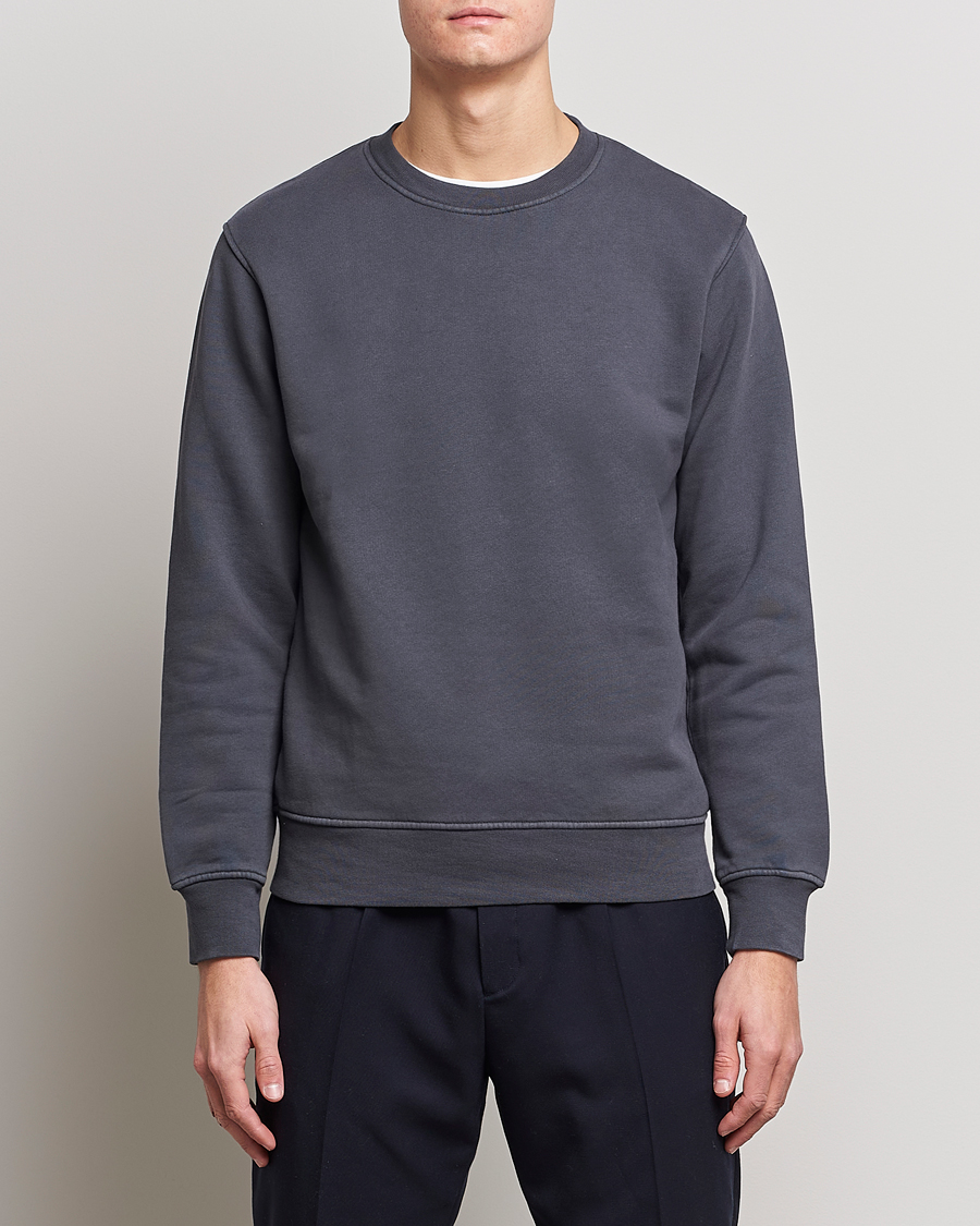 Herr |  | Colorful Standard | Classic Organic Crew Neck Sweat Lava Grey